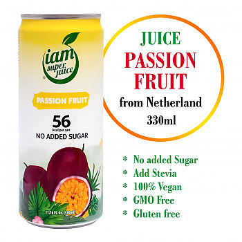 Marakujas (pasifloras) sulas dzēriens (30%), Passion Fruit Juice drink, 330ml