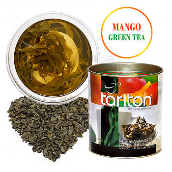 Ceilonas zaļā tēja - Misty Mango 100 g. Zaļā tēja