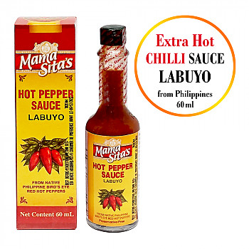 Asā (ekstra) piparu mērce Labuyo - Hot Pepper  Sauce - LABUYO, 60ml. Mērce