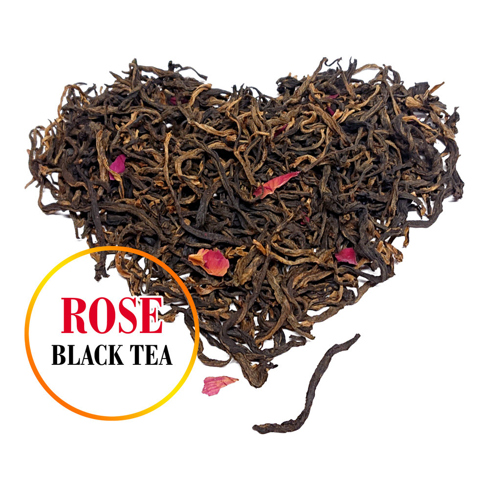 ROSE Black tea - Rožu melnā tēja ar tipšiem 100g Melnā tēja