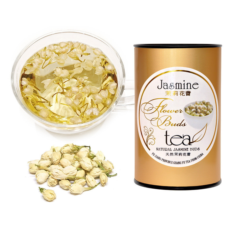Jasmine Flower Buds - Jasmīnu ziedu pumpuru tēja, PT50 g gr. Zāļu tēja
