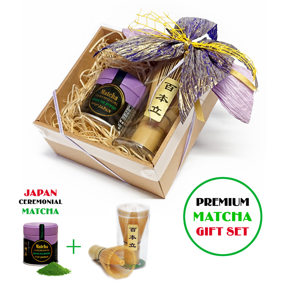 Gift 2 (Japan Ceremonial Matcha 40gr., bambusa slotiņa) Matcha tēja