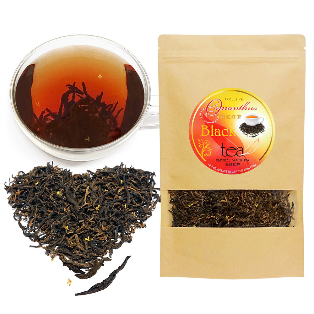OSMANTHUS Black tea - Osmanta melnā tēja ar tipšiem 100gr. Melnā tēja