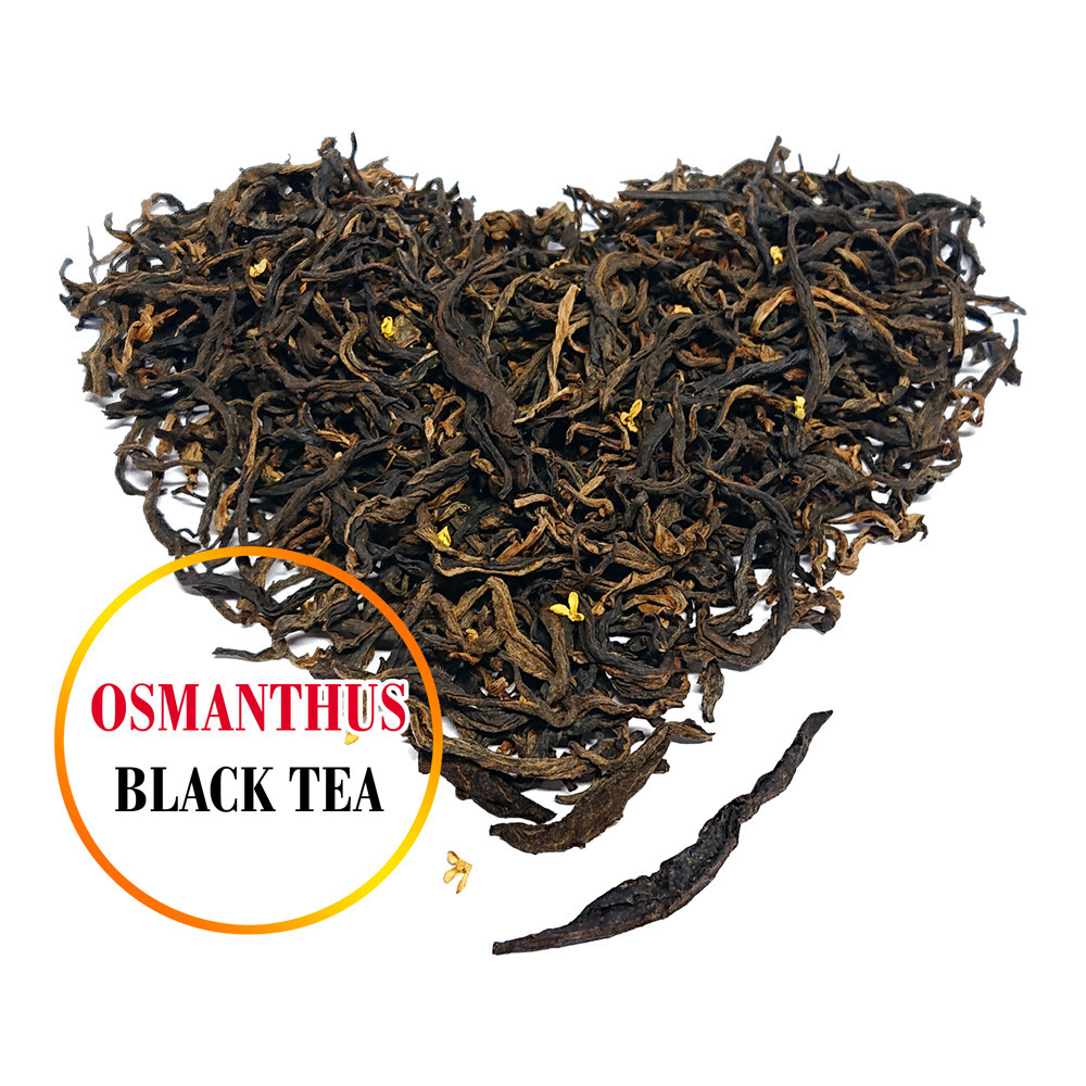 OSMANTHUS Black tea - Osmanta melnā tēja ar tipšiem 100gr. Melnā tēja