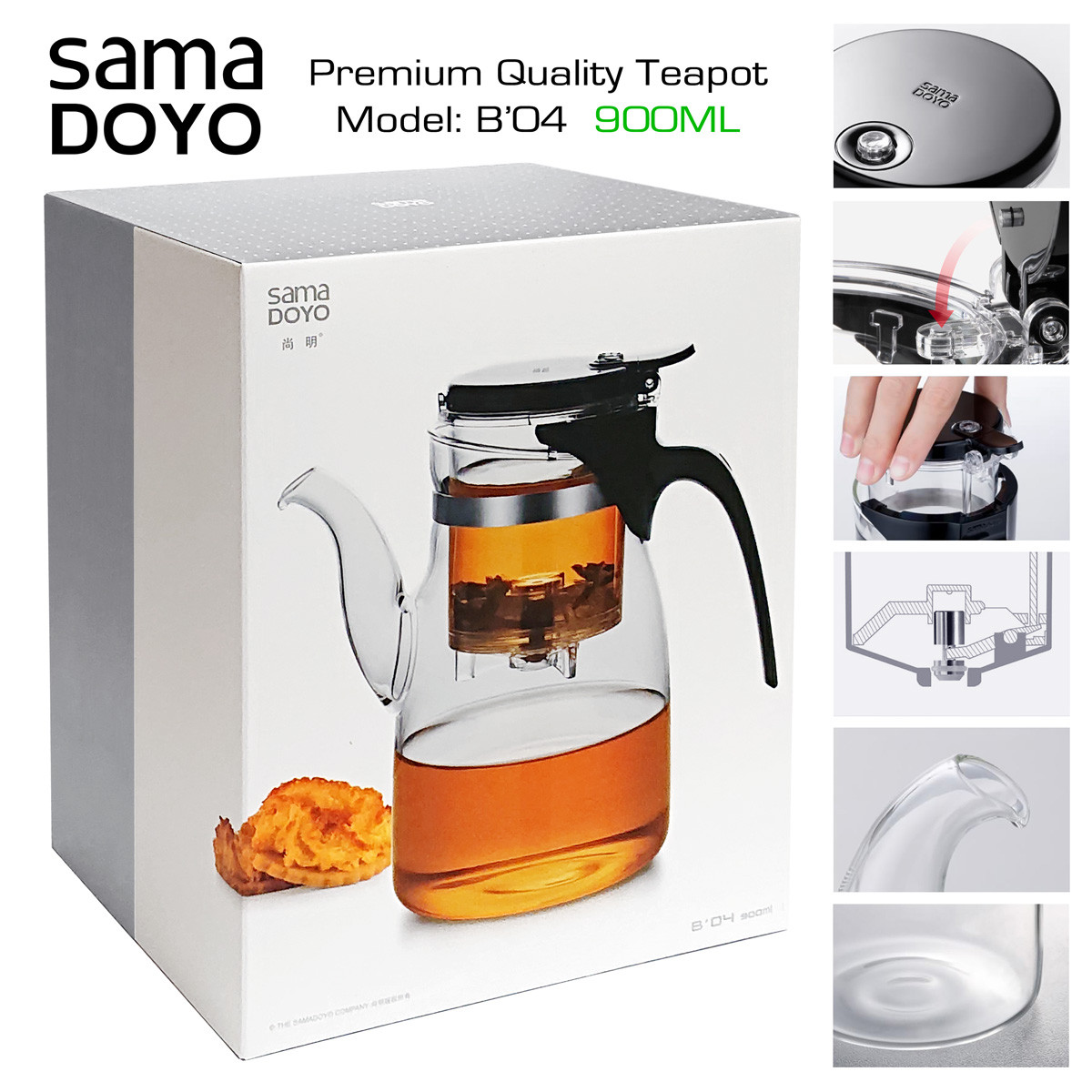 Premium Quality Teapot B04 Tējkanna