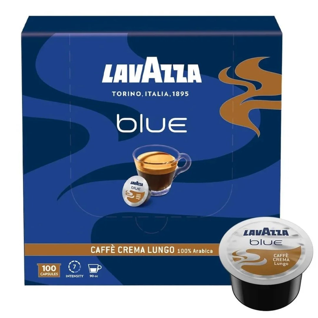 Blue Caffe Crema Lungo 100 gab. Kafijas kapsulas
