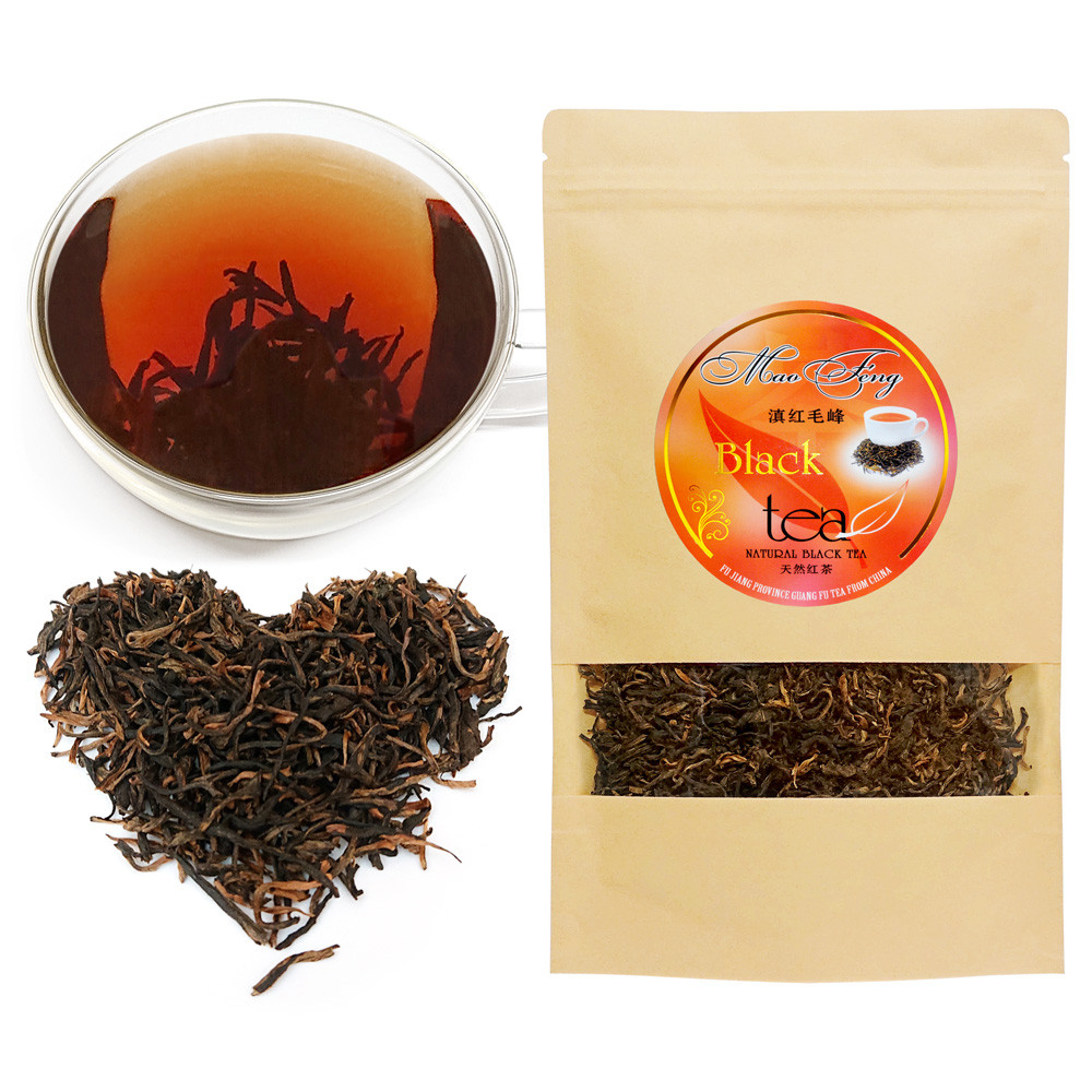 MAO FENG - Ķīnas Imperatora melnā tēja ar tipšiem, 100g Melnā tēja