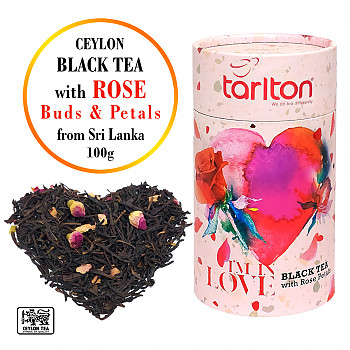 Rose Petals 100 gr. Melnā tēja