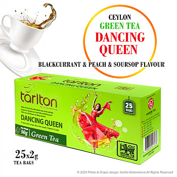 Ceylon Dancing Queen 25x2 gr. Tējas maisiņi