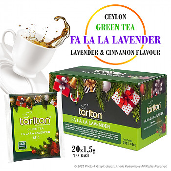 Ceylon Fa La La Lavender 20 x 1.5 gr. Tējas maisiņi