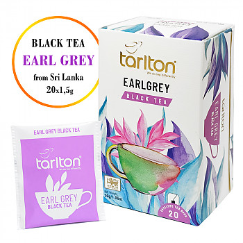 Ceylon Earlgrey 20 x 1.5 gr. Tējas maisiņi