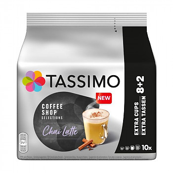 Tassimo Chai Latte 10gab. Kafijas kapsulās