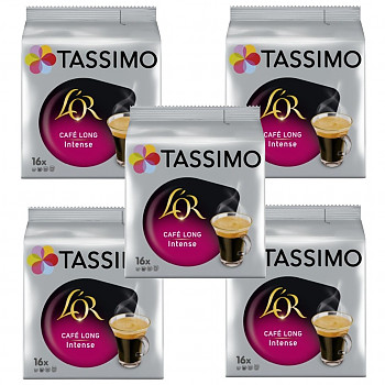 Tassimo Cafe Long Intense 80gab. Kafijas kapsulās
