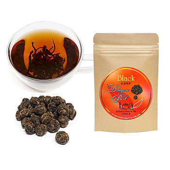 Dragon Pearl 25gr. Melnā tēja