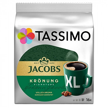 Tassimo Kronung XL 16gab. Kafijas kapsulās
