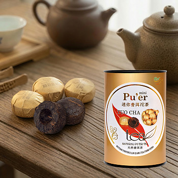 Puer mini TUO-CHA Original (Shu) 5Y.O., PT160g Puer tēja
