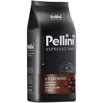 Nr.9 Cremoso 1kg. Kafijas pupiņas