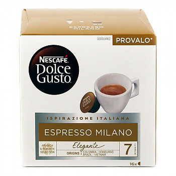 Dolce Gusto Espresso Milano 16 gab. Kafijas kapsulas