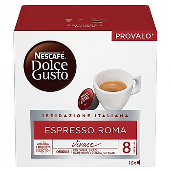 Dolce Gusto Espresso Roma 16 gab. Kafijas kapsulas