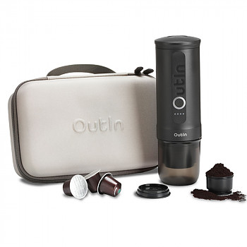 Nano Travel Kit Grey Ceļojumu kafijas automāts