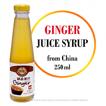 Ginger Juice Syrup 250ml.