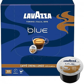 Blue Caffe Crema Lungo 100 gab. Kafijas kapsulas
