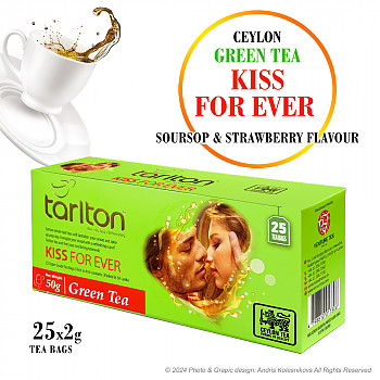 Ceylon Kiss For Ever 25x2 gr. Tējas maisiņi