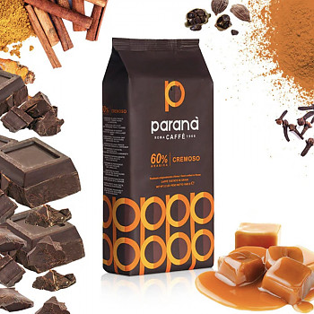 Cremoso 60% Arabica 1 kg. Kafijas pupiņas